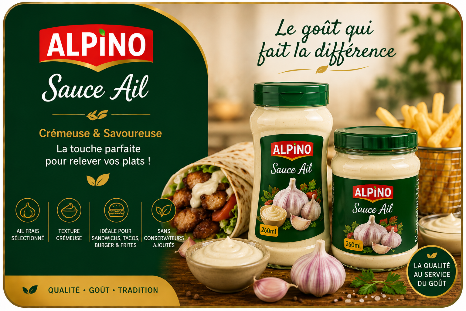 Sauce Ail ALPINO