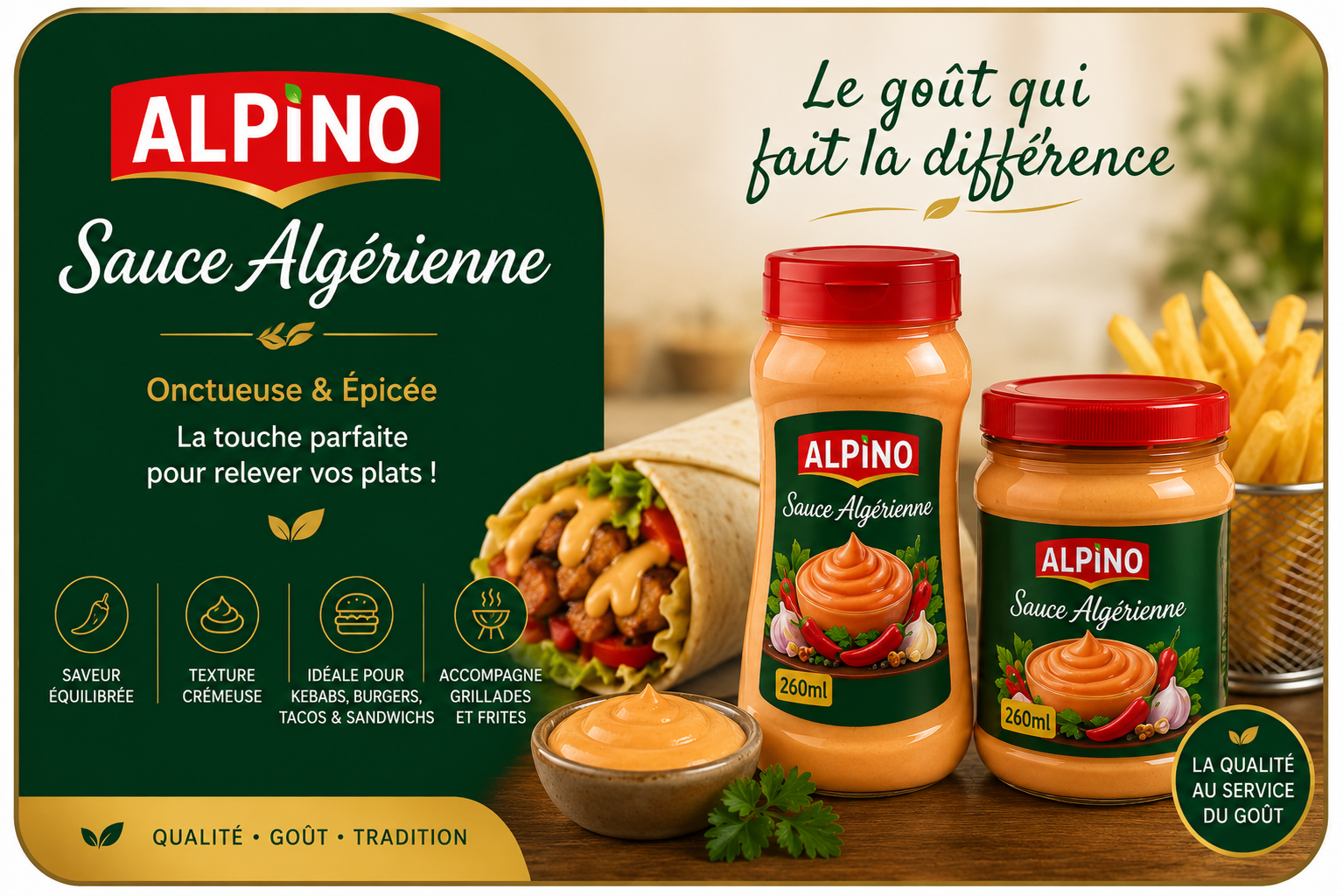 Sauce Algérienne ALPINO
