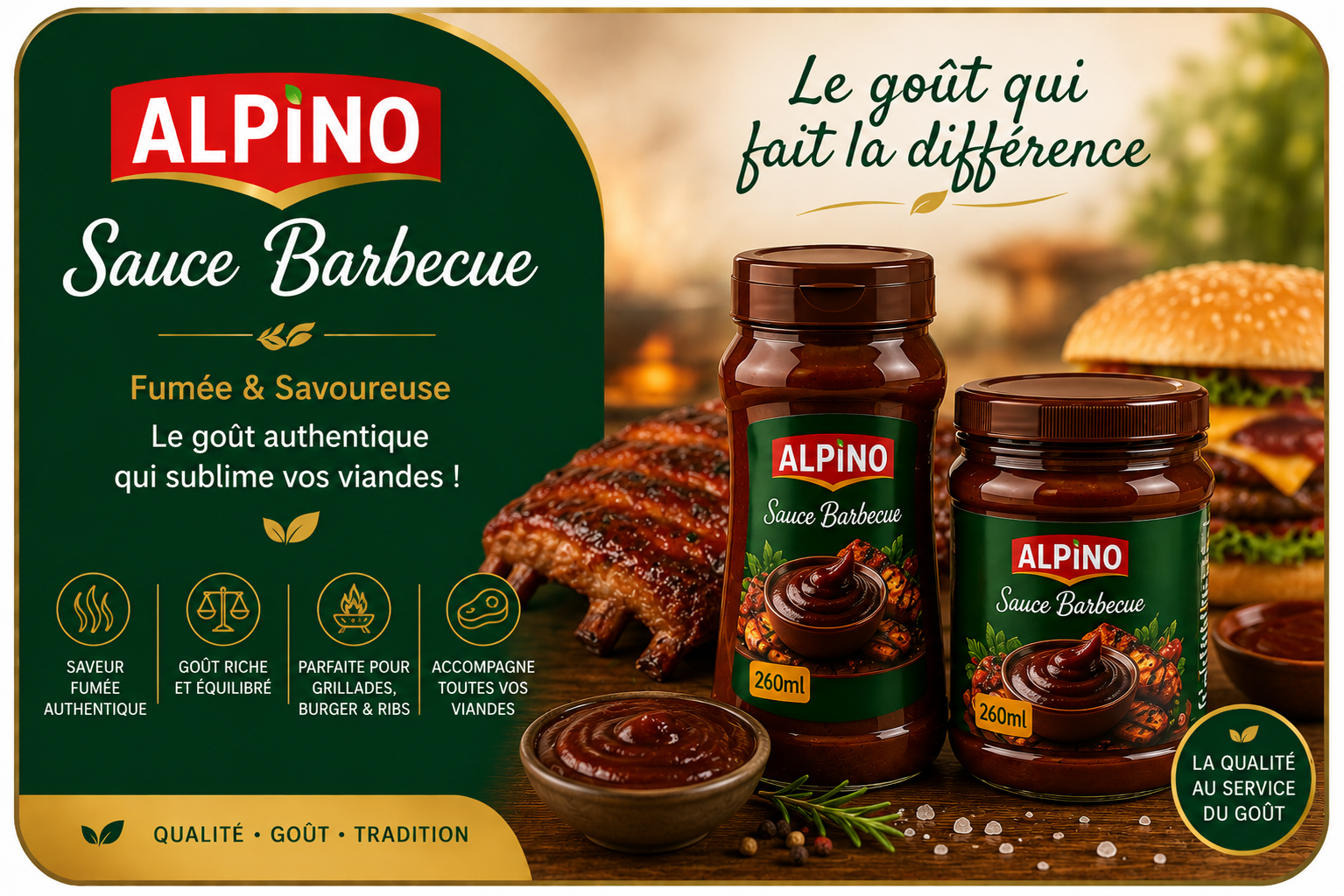 Sauce Barbecue ALPINO