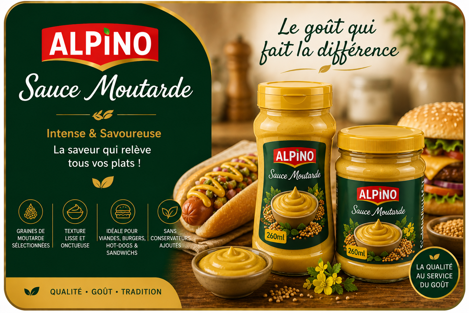 Sauce Moutarde ALPINO